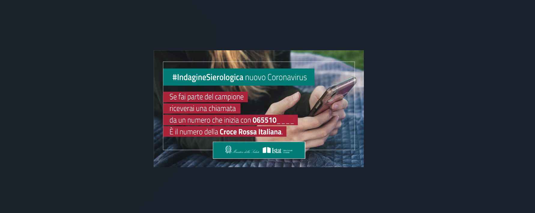 Indagine di sieroprevalenza del Ministero della Salute